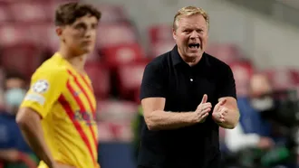 Benfica loss leaves Koeman on brink at Barcelona
