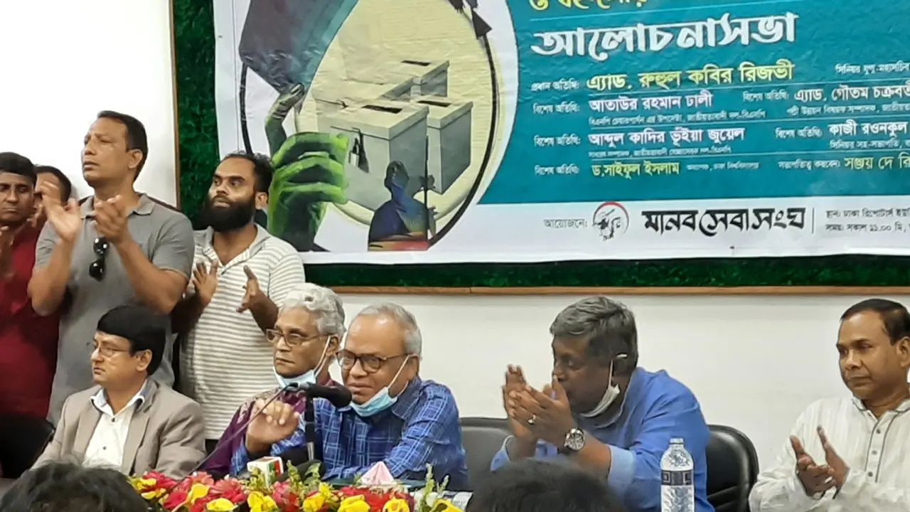 শেখ হাসিনার বিকল্প কেউ নেই, ওবায়দুল কাদেরকে রিজভী