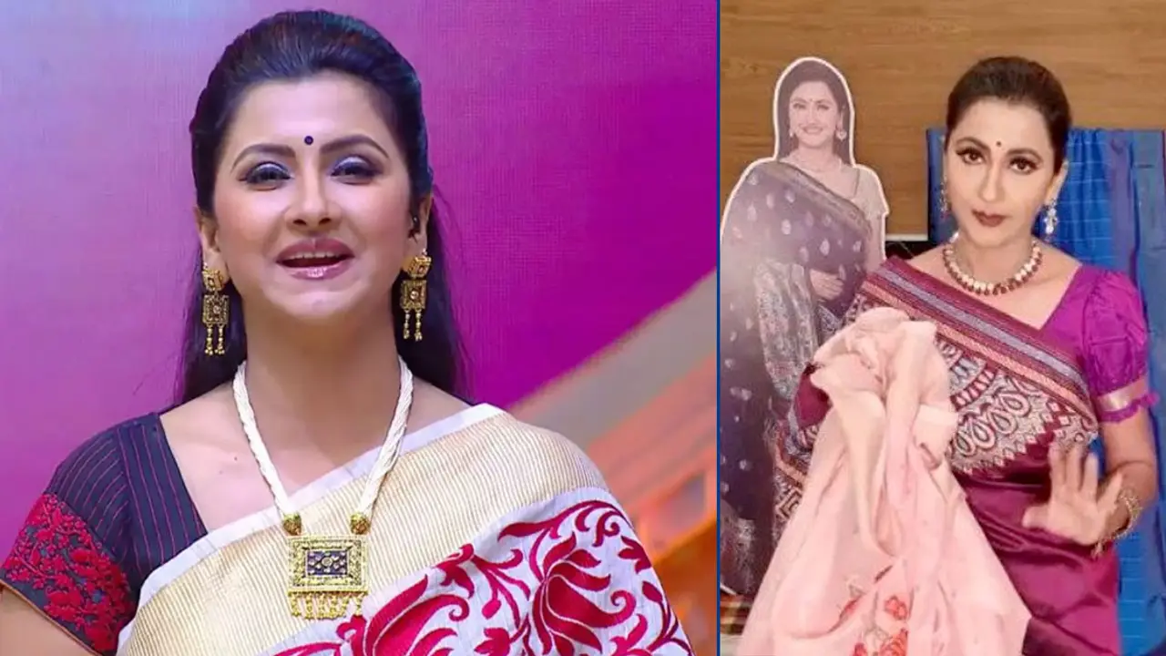 ফেসবুকে লাইভে শাড়ি বিক্রি করে বিতর্কে রচনা ব্যানার্জি