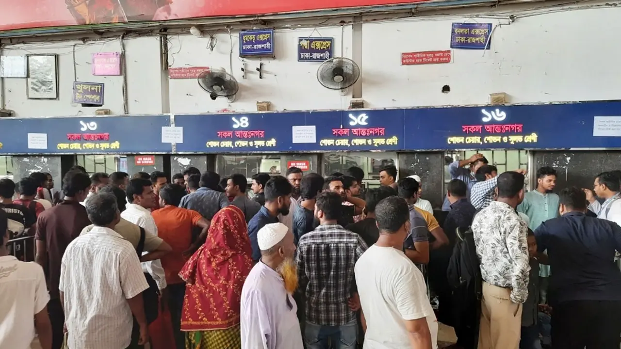৭ ও ৮ মে’র ট্রেনের অগ্রিম টিকিট বিক্রি শুরু