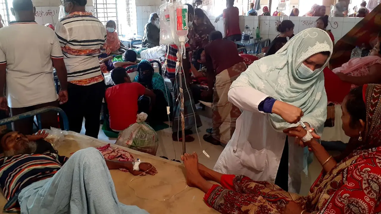 ১৬ শয্যায় চলছে ৩১ ডায়রিয়া আক্রান্ত রোগীর চিকিৎসা