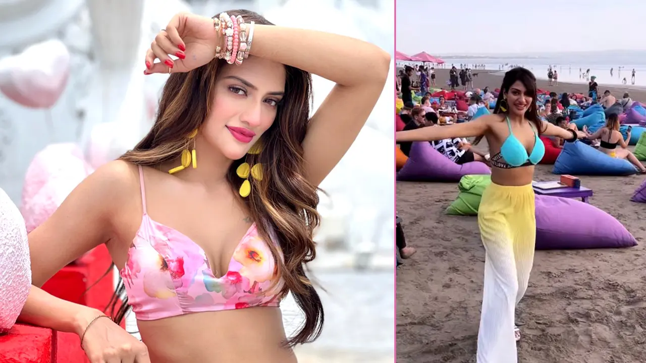 বিকিনি পরে বিতর্কে নুসরাত জাহান
