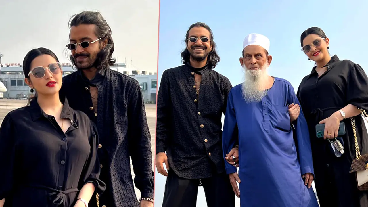 স্বামী ও নানাকে নিয়ে কোথায় উড়াল দিলেন পরীমণি?