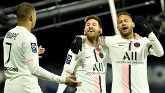 Mbappe, Neymar score hat-tricks as PSG thump Clermont