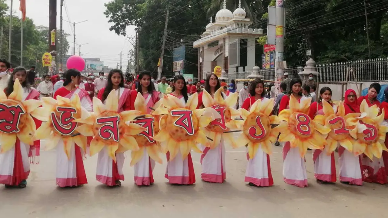 রংপুরে নানা আয়োজনে বাংলা নববর্ষ উদযাপিত
