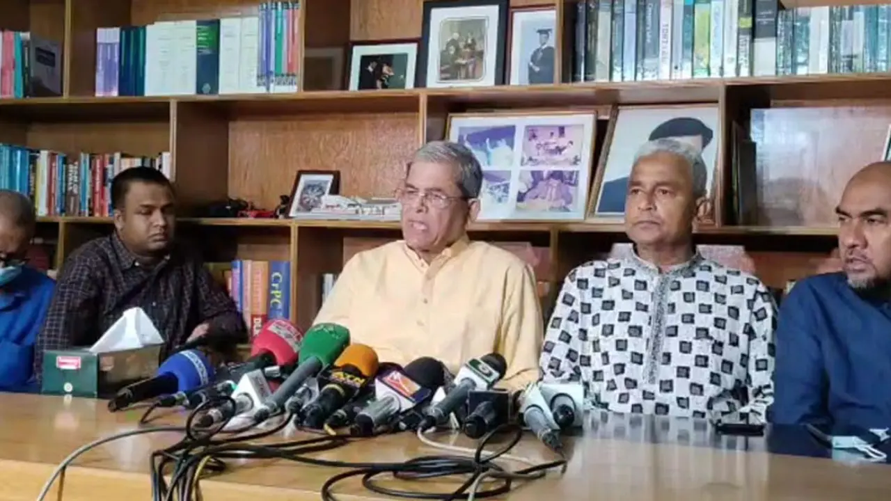 ইলিয়াস আলীর পরিবার বিপদে দিনযাপন করছে : মির্জা ফখরুল