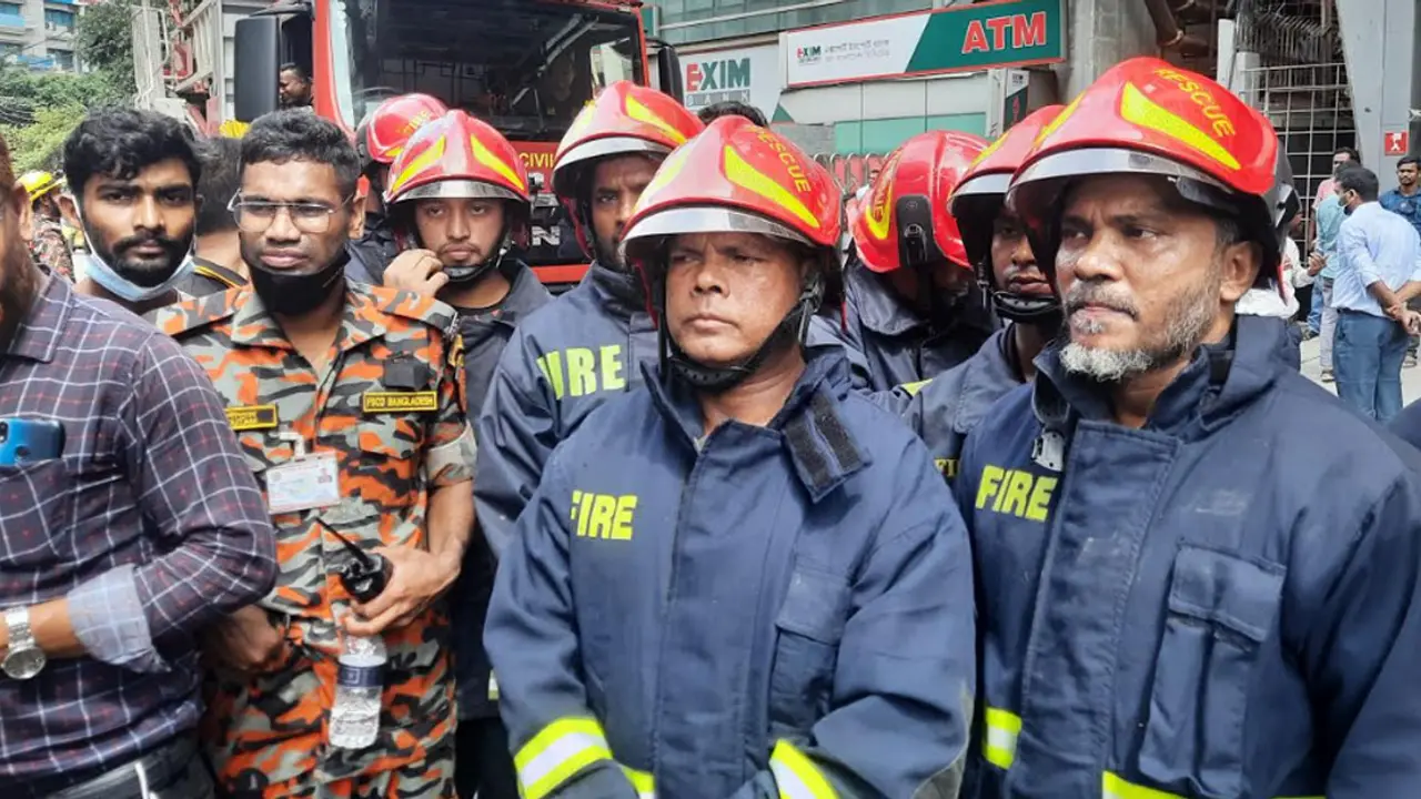 সার্ভার রুম থেকে আগুনের সূত্রপাত, ধারণা ফায়ার সার্ভিসের