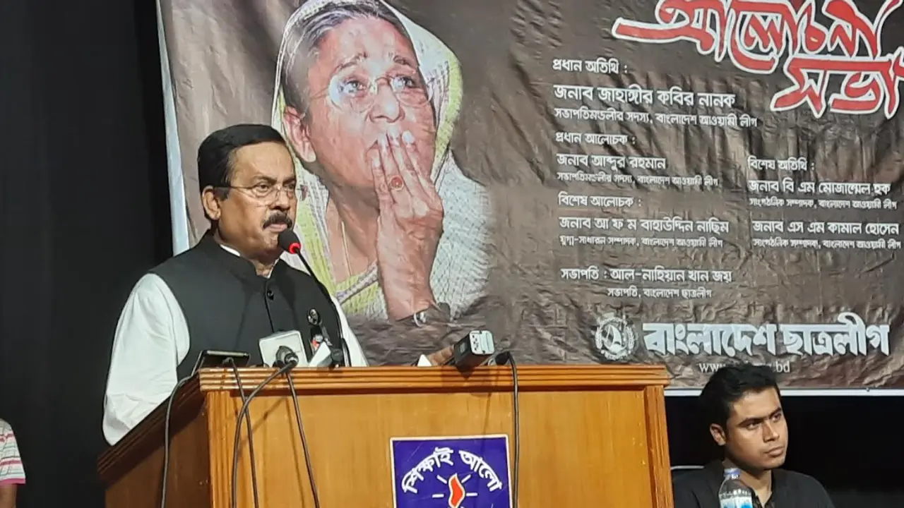 শেখ হাসিনার নেতৃত্বে মানুষ সুখে-শান্তিতে রয়েছে : নানক