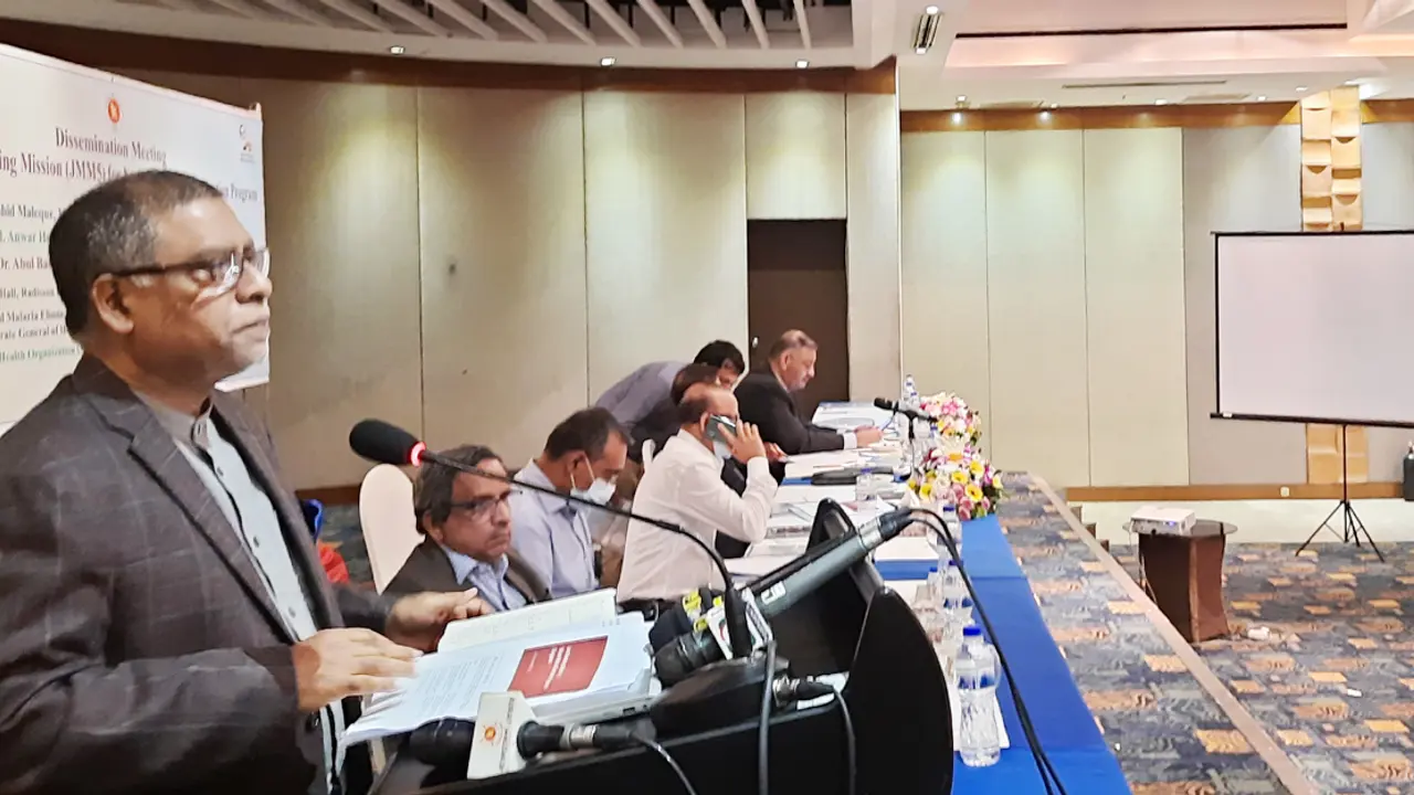 একক চেষ্টায় ম্যালেরিয়া নির্মূল অসম্ভব : স্বাস্থ্যমন্ত্রী