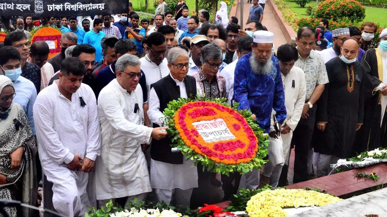 কবি নজরুলের দর্শন ও চেতনা সর্বদা অনুপ্রাণিত করে : উপাচার্য