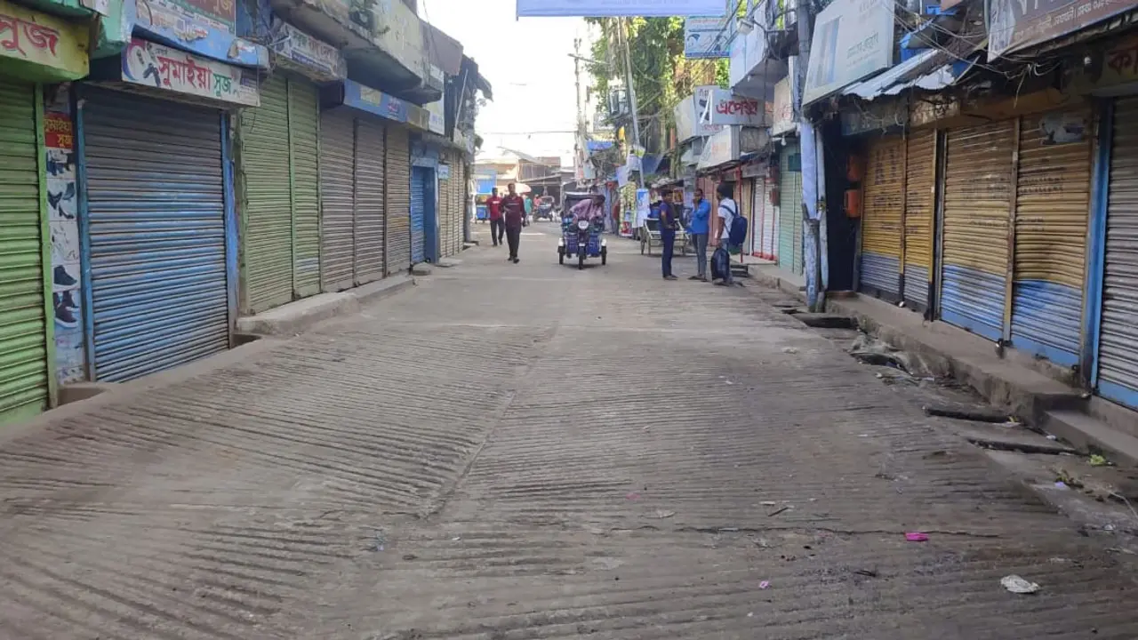 চৌমুহনী পৌরসভা এলাকায় ১৪৪ ধারা চলছে