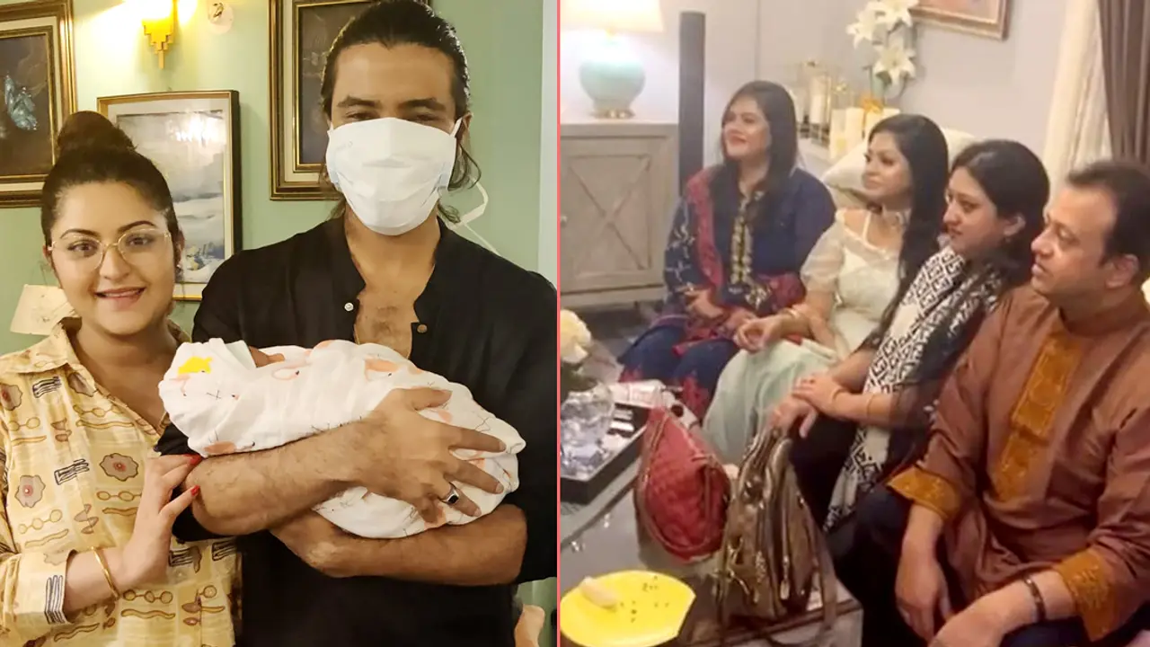 রাজ-পরীর ছেলেকে দেখতে গেলেন রিয়াজ-নিপুণ-সাইমনরা