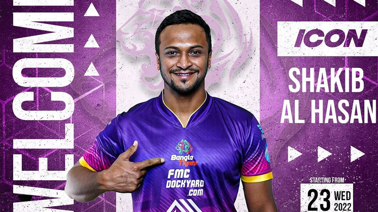 বাংলা টাইগার্সে যোগ দিয়ে উচ্ছ্বসিত সাকিব