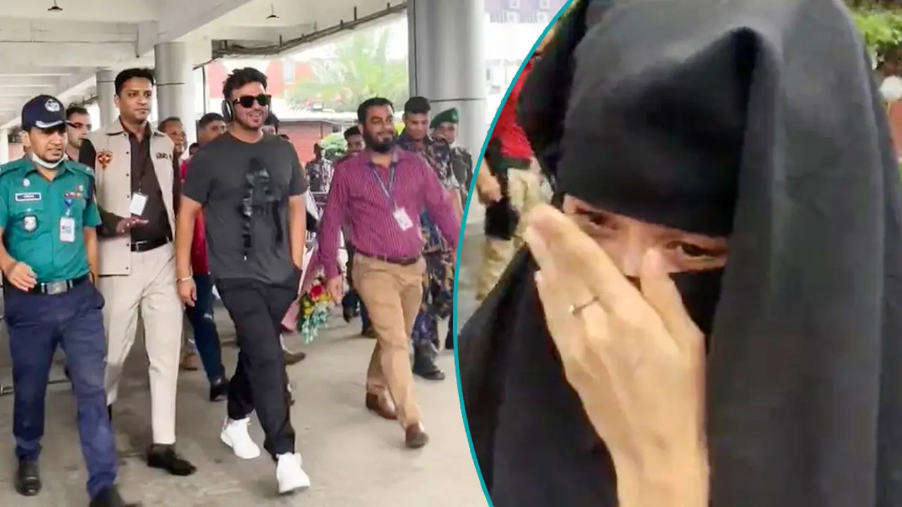 শাকিব খানকে দেখে আবেগে কেঁদে ফেললেন তরুণী