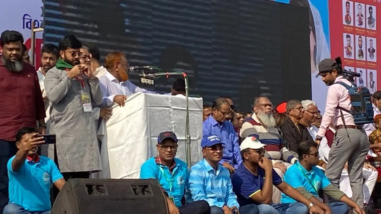 গোলাপবাগে বিএনপির সমাবেশ শুরু