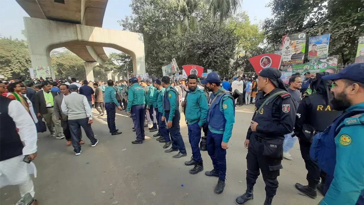 কয়েকস্তরের নিরাপত্তায় আ. লীগের জাতীয় সম্মেলন