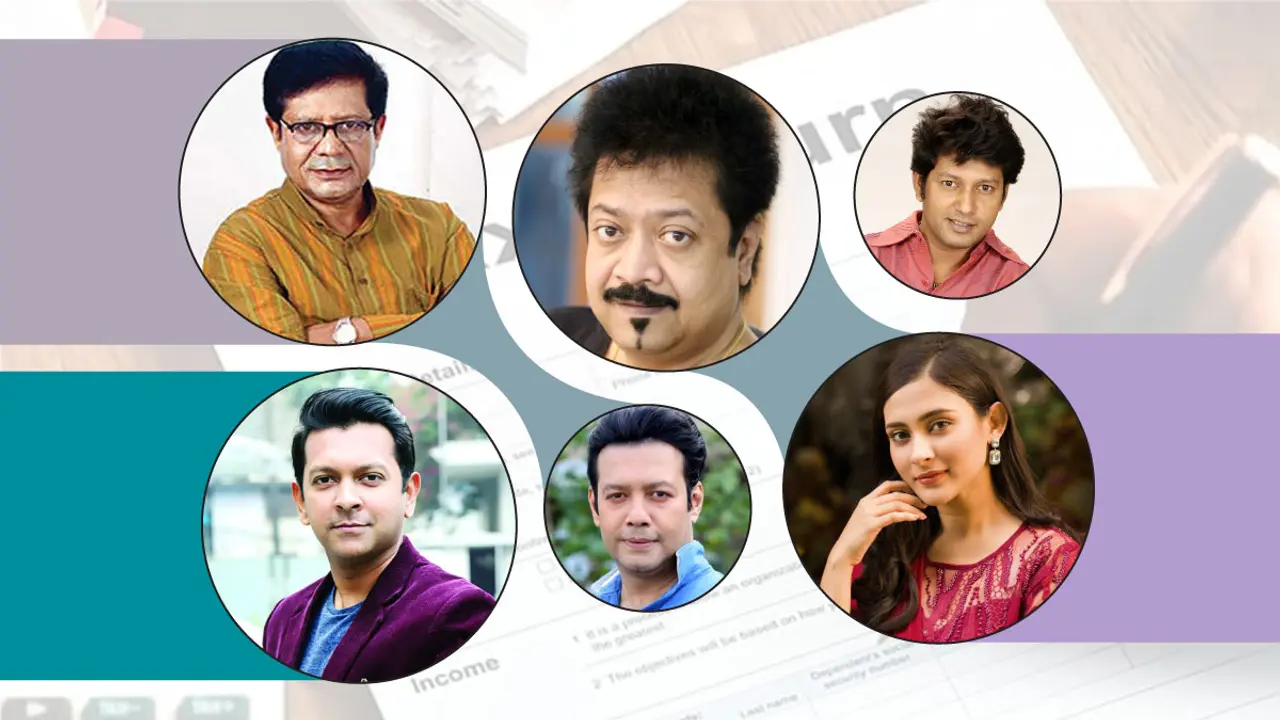 সেরা করদাতার তালিকায় শোবিজের ৬ তারকা