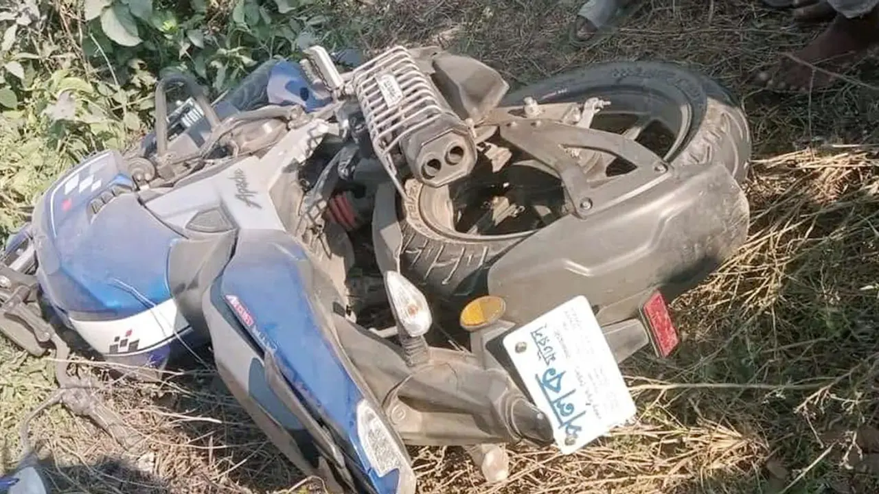 কুকুরের সঙ্গে মোটরসাইকেলের ধাক্কা, দুই যুবক নিহত