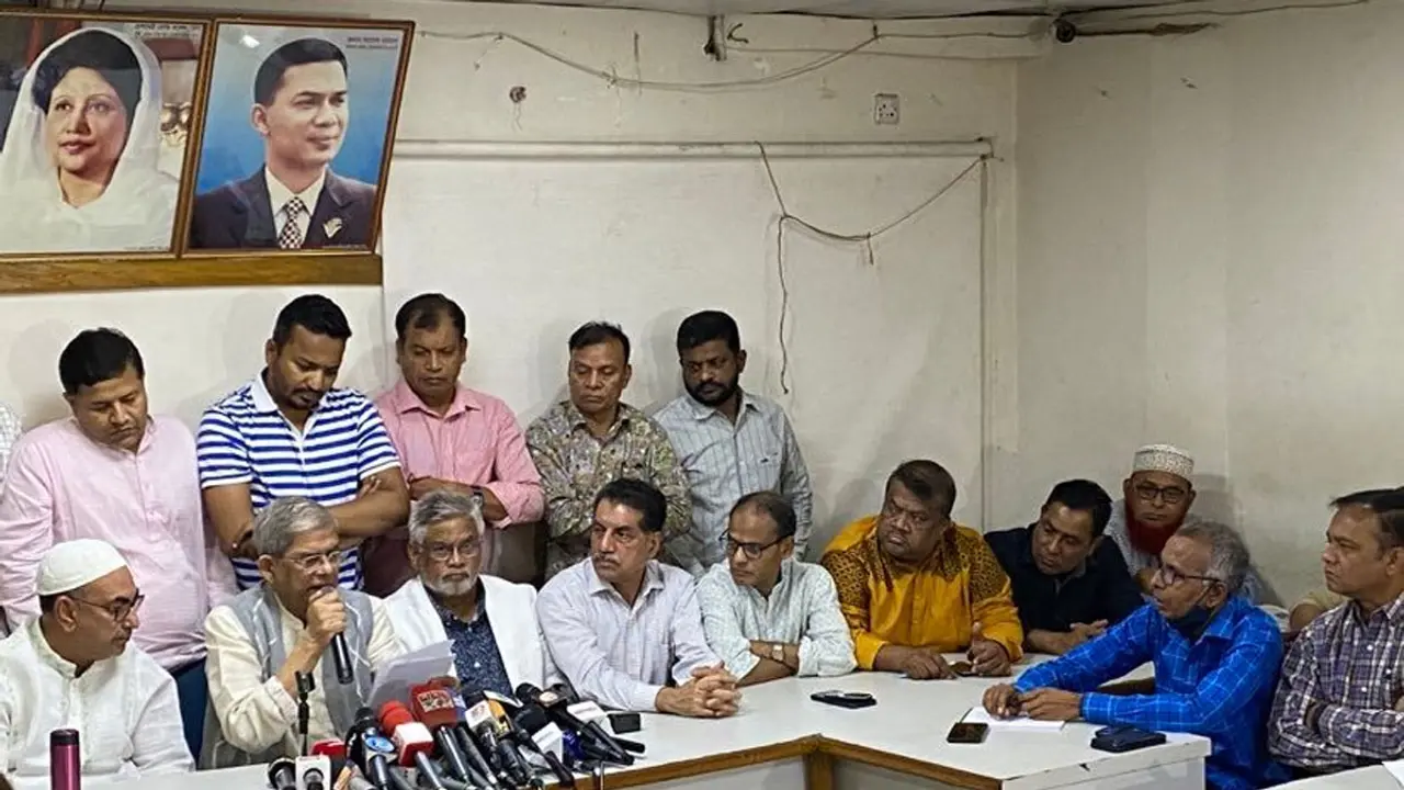সরকার নিজেই জঙ্গিদের ধারণ করছে : মির্জা ফখরুল