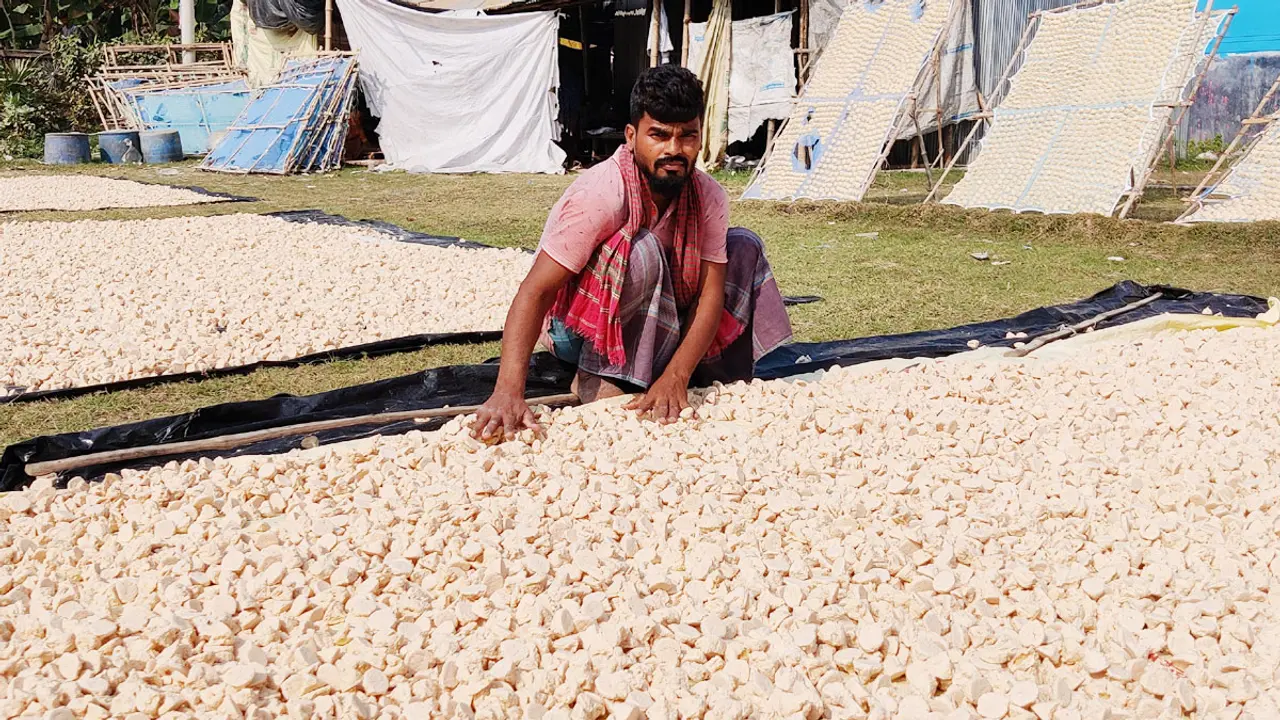 মাস্টার্স শেষে গড়ে তুলেছেন কুমড়াবড়ির কারখানা, কাজ করছেন ৪৫ জন