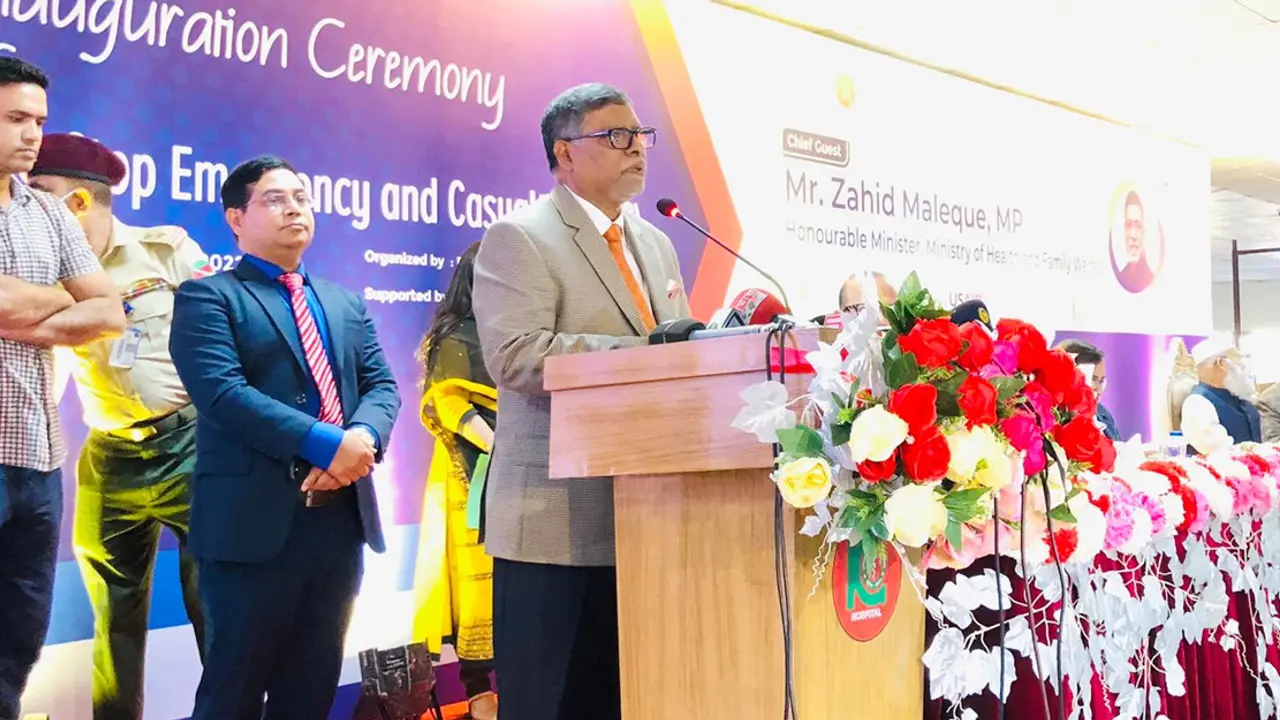 প্রতিটি হাসপাতালেই ওয়ান স্টপ সার্ভিস চালু হবে : স্বাস্থ্যমন্ত্রী