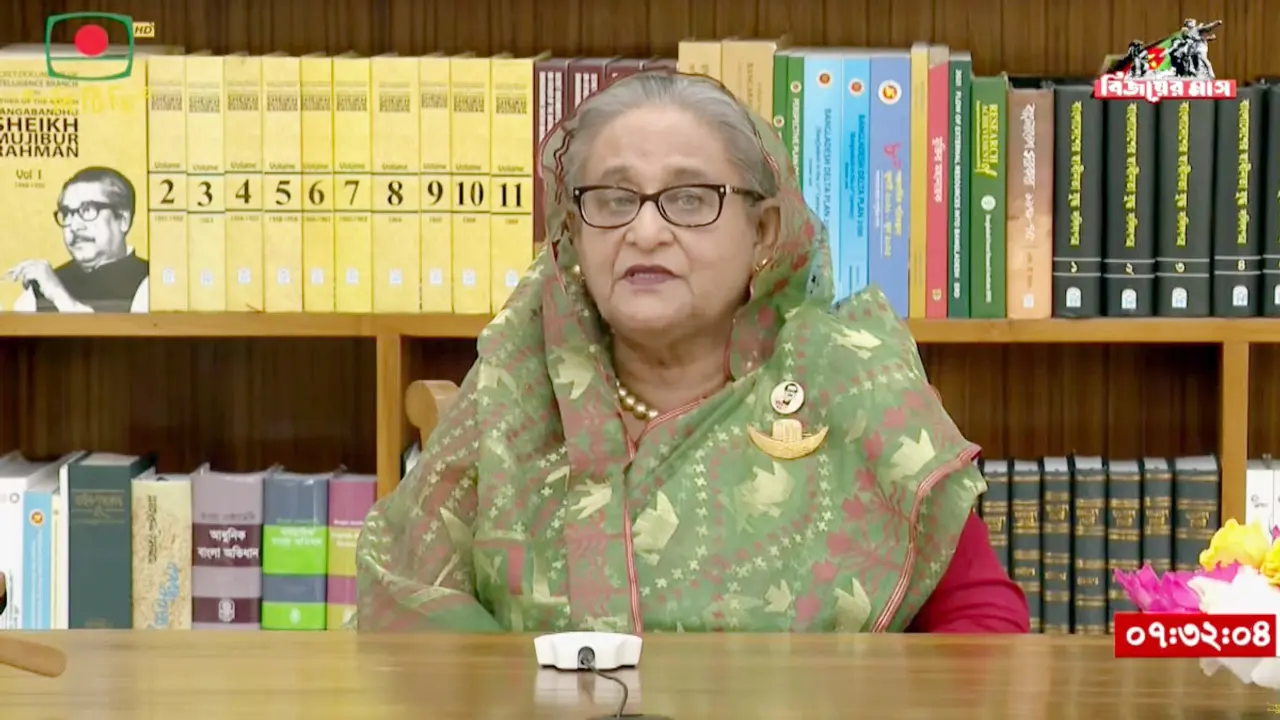 দেশবাসীকে বিজয় দিবসের শুভেচ্ছা প্রধানমন্ত্রীর