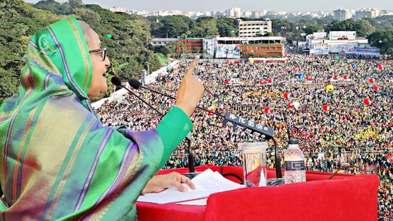 বিএনপি গণতান্ত্রিক ধারা পছন্দ করে না : শেখ হাসিনা