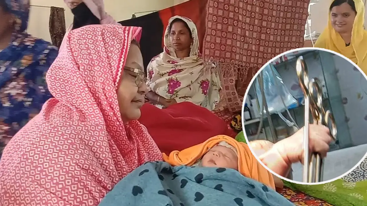 সিজার শেষ হতেই কাঁচি ধরে ফেলল নবজাতক, নাম রাখা হলো নেইমার