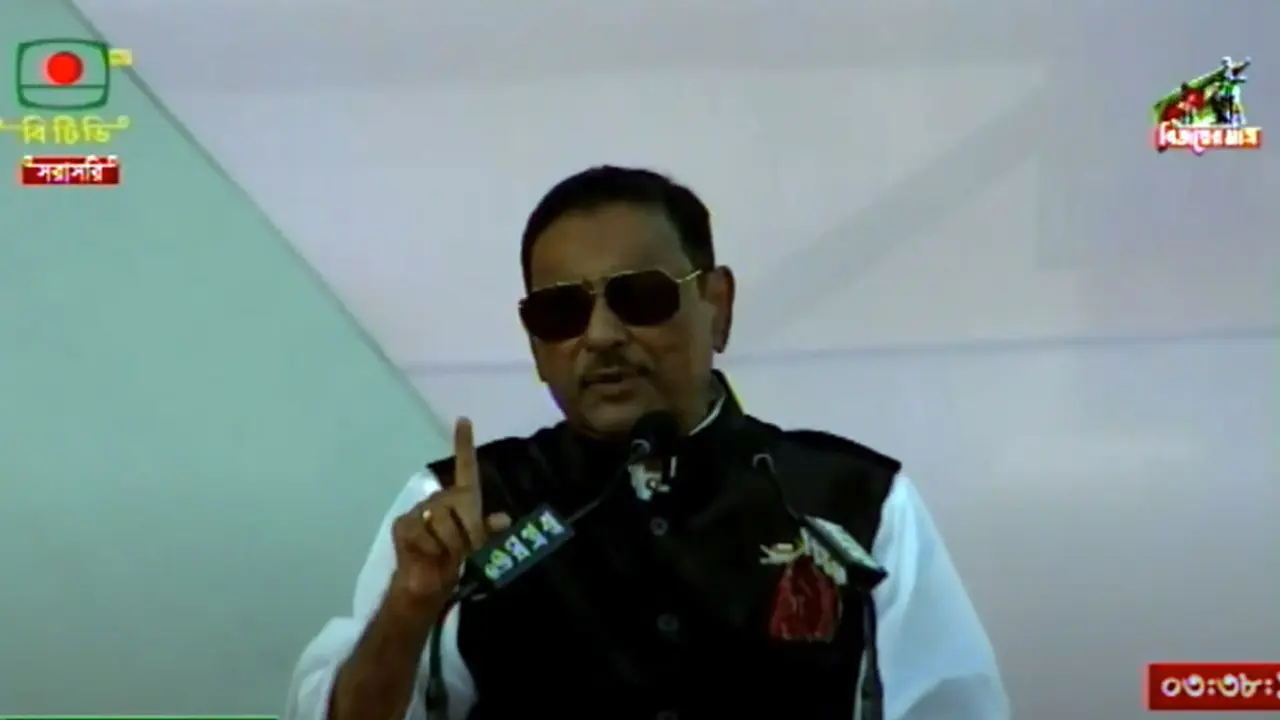 ক্ষমতার মঞ্চে শেখ হাসিনার কোনো বিকল্প নেই : কাদের