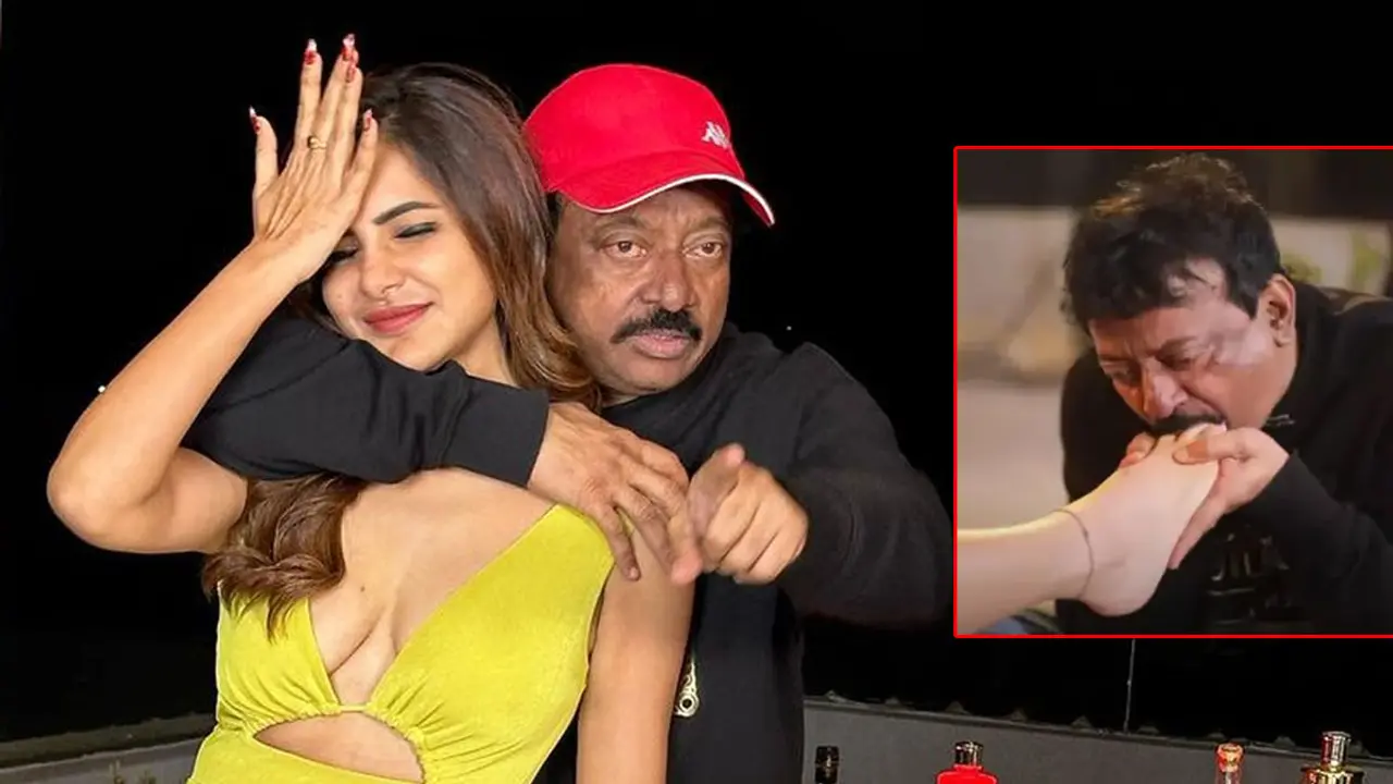 নায়িকার পায়ে পরিচালকের ‘চুমু’, হতবাক নেটপাড়া