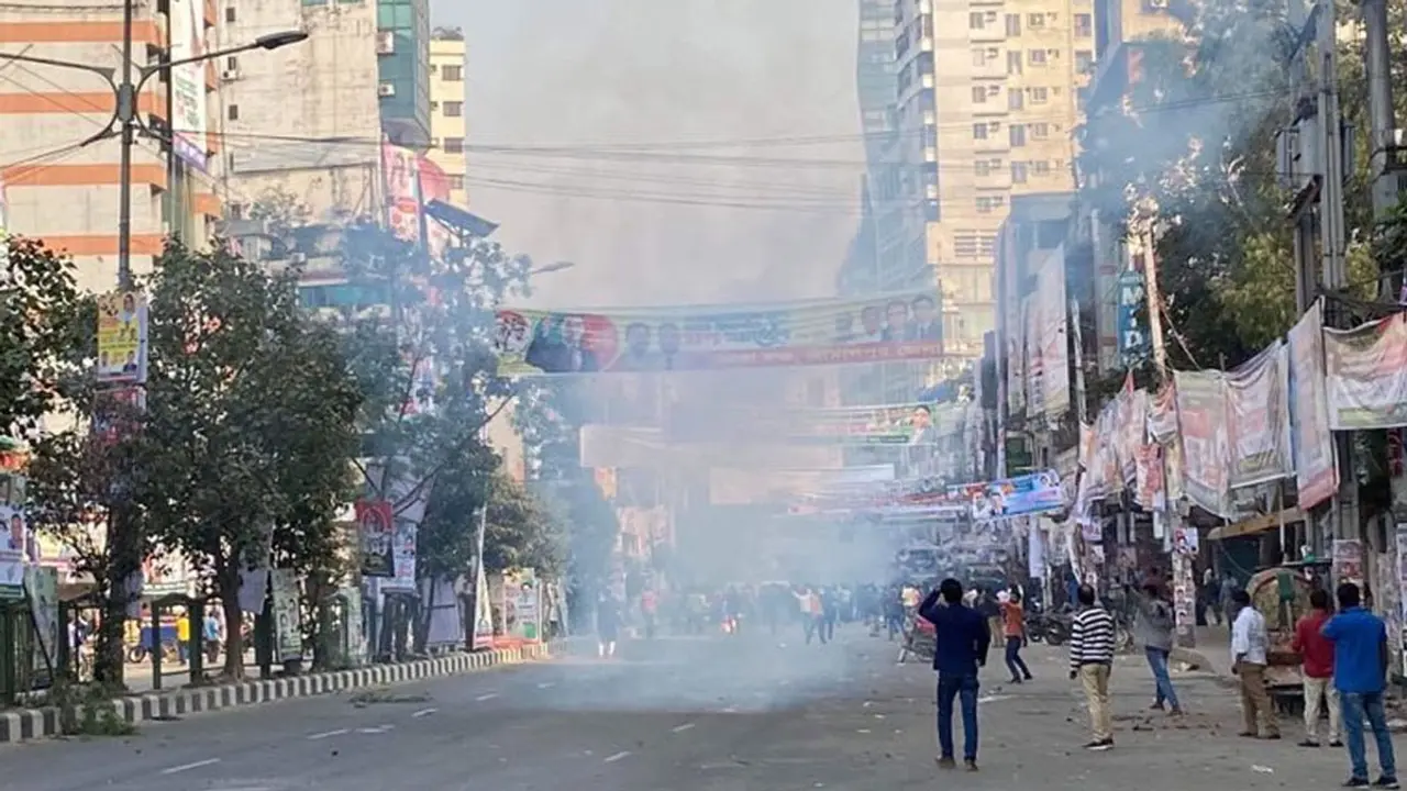 নয়াপল্টনে সংঘর্ষ : রিমান্ড শেষে বিএনপির ২৩ নেতা কারাগারে
