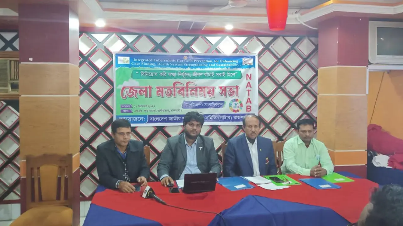 রাজশাহীতে এক বছরে ৩ হাজার ৬৪১ জন যক্ষ্মা রোগী শনাক্ত