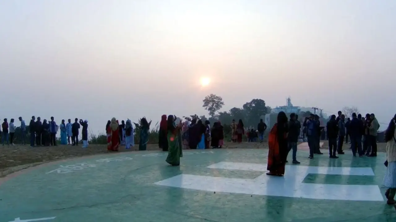 পর্যটকদের জন্য উন্মুক্ত হলো সাজেক হেলিপ্যাড