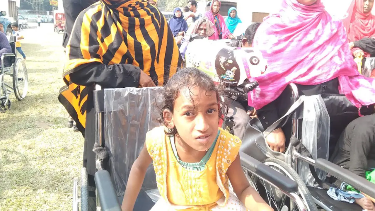 ভাতা না পেয়ে কষ্টে দিন কাটছে প্রতিবন্ধী সুমাইয়ার