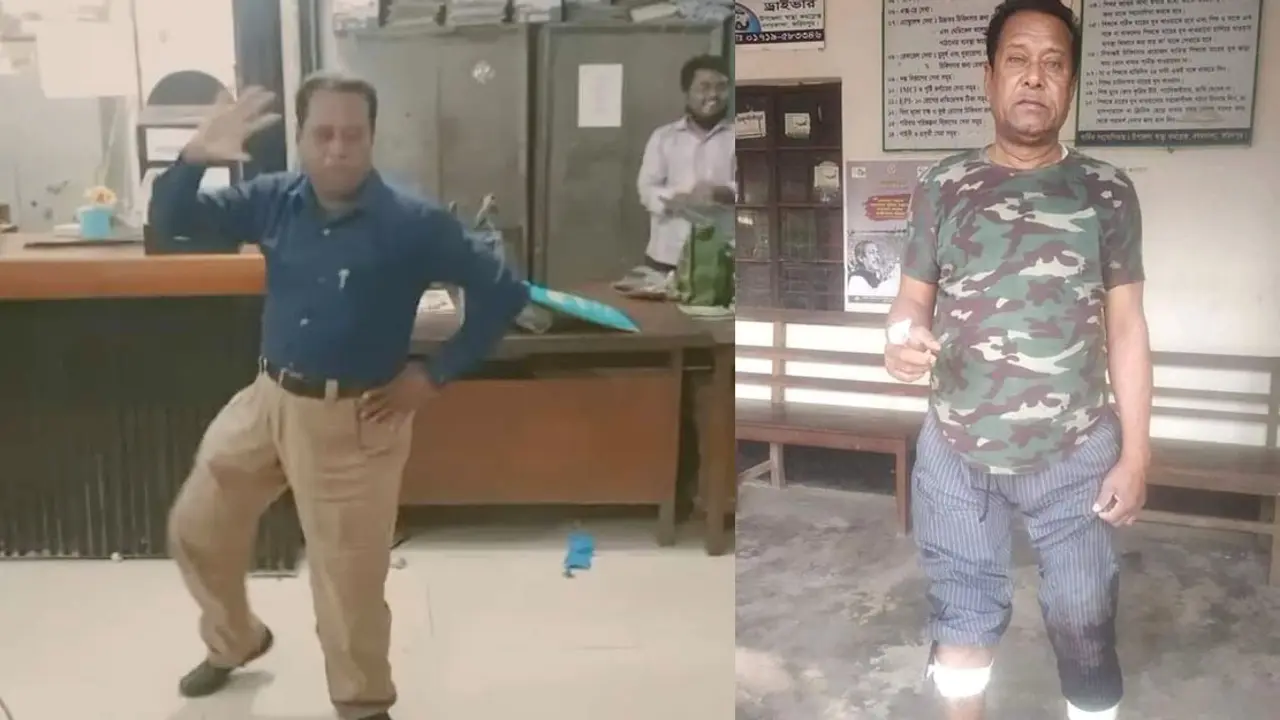 সেই ব্যাংক কর্মকর্তা কুকুরের কামড়ে আহত