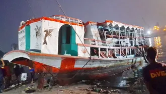 Sunken launch lifted from Shitalakkhya, 6 bodies found so far