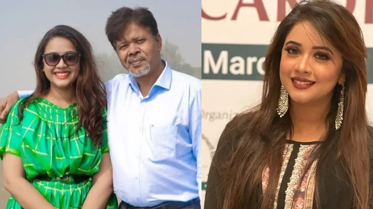 বাবা হারালেন গায়িকা ঐশী