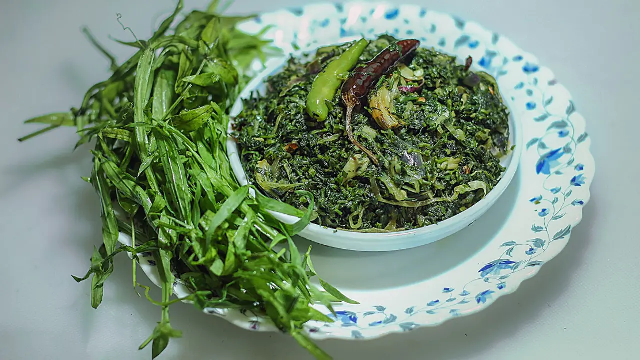 কলাই শাক রান্নার সহজ রেসিপি