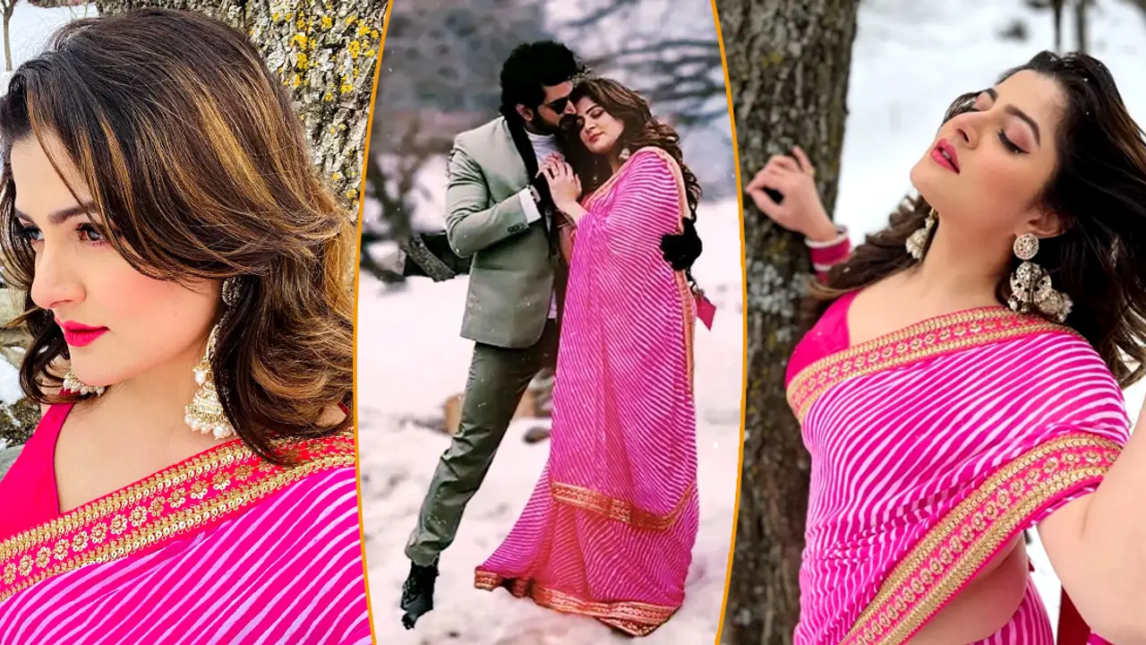 কাশ্মীরে গিয়ে কার বুকে মাথা রাখলেন শ্রাবন্তী?
