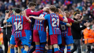 Clinical Barcelona down Atletico 4-2 win at Camp Nou