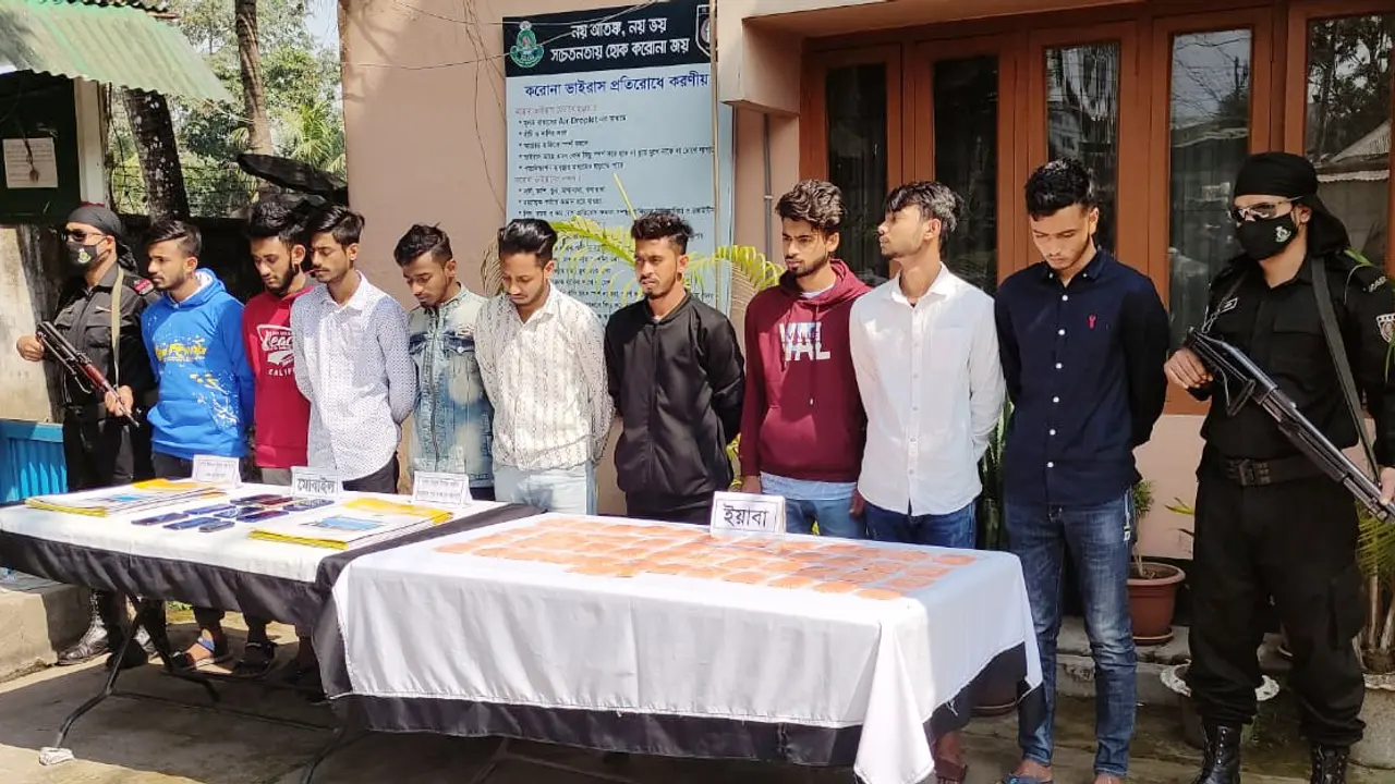 ৯ শিক্ষার্থীর পাকস্থলীতে মিলল ২৪ হাজার ইয়াবা