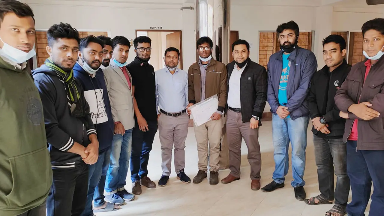 ভর্তি শেষ হলো নিপুণের, পড়াশোনার দায়িত্ব নিলেন এমপি