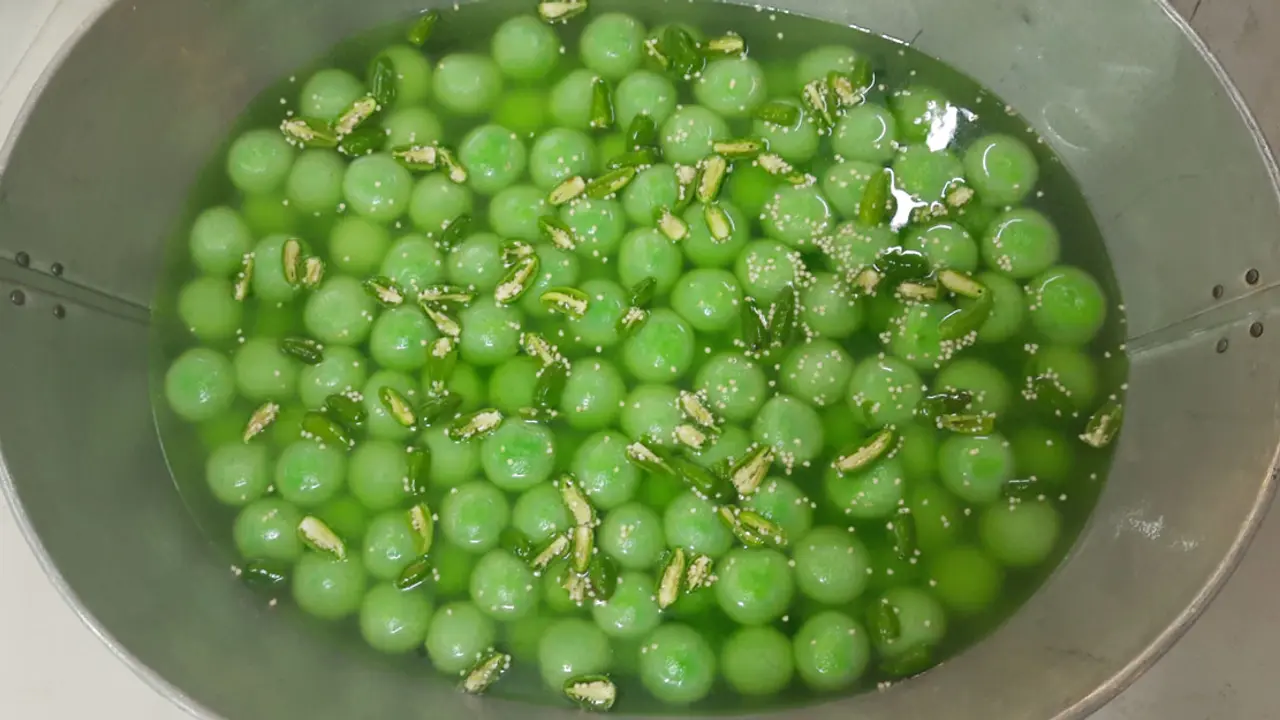ভোজনরসিকদের টানছে কাঁচা মরিচের রসগোল্লা