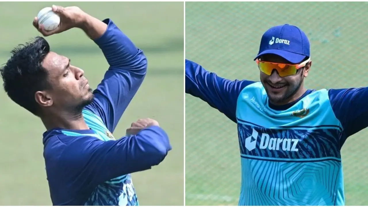 বিশ্রামে থেকেই ‘অনুশীলন’ সারলেন মুস্তাফিজ-সাকিবরা