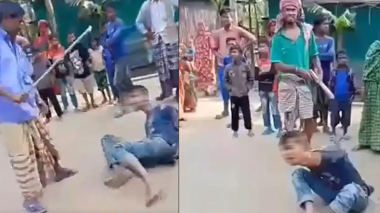 চুরির দায়ে কিশোরকে মারধর, গ্রেফতার ৩