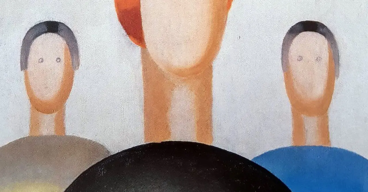 গ্যালারিতে বসে বিখ্যাত চিত্রকর্মে চোখ এঁকে দিলেন প্রহরী