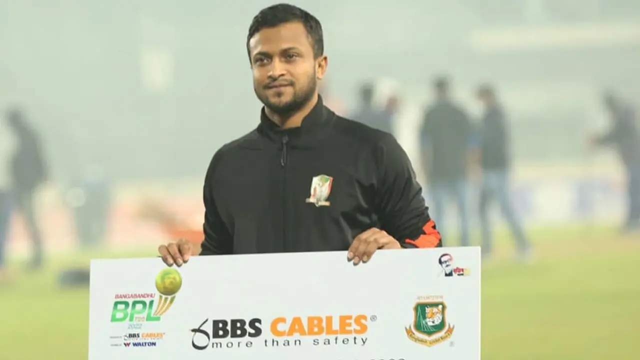 টুর্নামেন্ট সেরা হয়েও সাকিবের আক্ষেপ