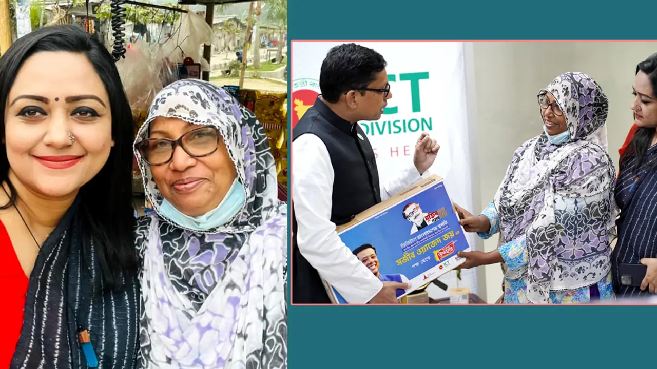 চা বিক্রেতা নাজমার জীবনের মোড় ঘুরিয়ে দিলেন সুমি!