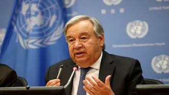 UN chief urges diplomatic solution to Ukraine crisis
