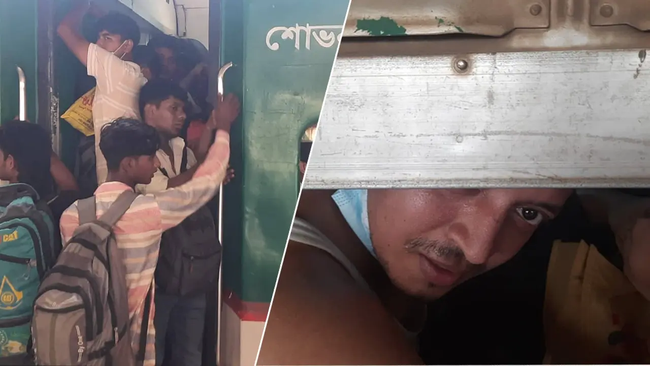 আর চাপ দিয়েন না, ভেতরে জায়গা নেই